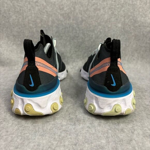 Nike React Element 55 Ocean Cube Men Shoe Size 8 Grey Running Sneaker BQ6166-300 - Picture 5 of 9